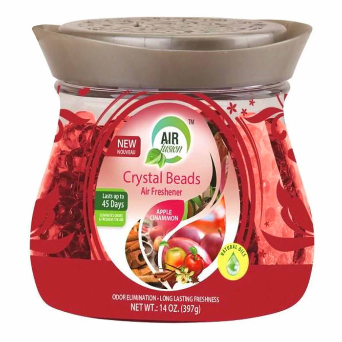 Apple Cinnamon Odor Neutralizing Crystal Beads Eliminator Pearls Air Freshener