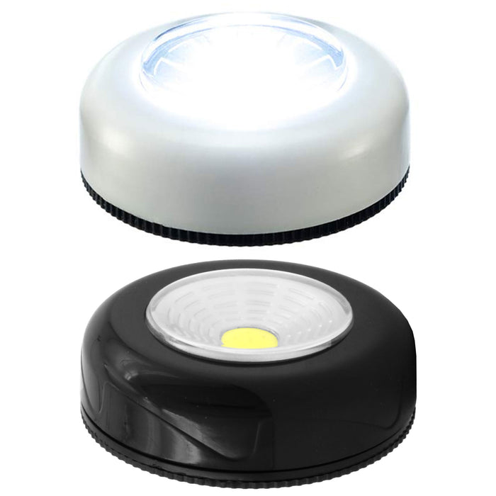 6 X COB LED Wall Light Tap Lamp Push Stick On Wireless Cordless Battery Operated