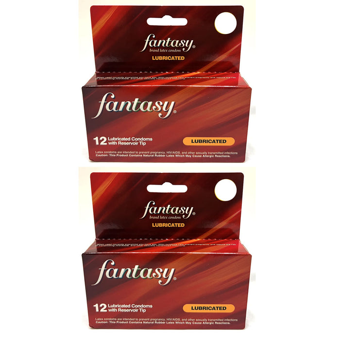 24 Ct Fantasy Lubricated Condoms Latex Male Protection Ultra Pleasure   AllTopBargains