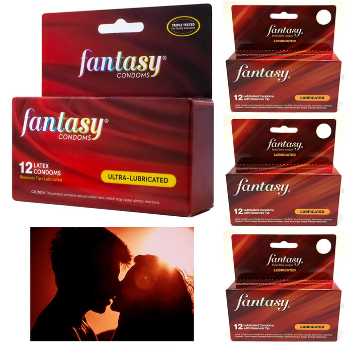 48 Ct Lubricated Latex Condoms Fantasy Protection Ultra Lube Contracep AllTopBargains 48 Ct Lubricated Latex Condoms Fantasy Protection Ultra Lube Contracep AllTopBargains