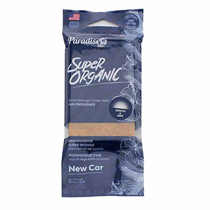 4 Pc Paradise Super Organic New Car Scent Air Freshener Fragrance Block Stone