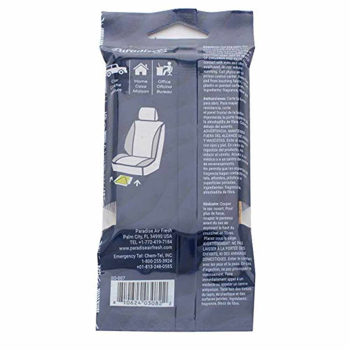 4 Pc Scent New Car Air Freshener Block Stone Under Seat Office Home Fragrance