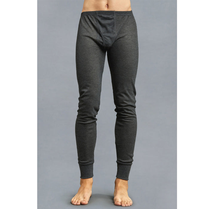 Thermal Underwear Men Long Shirt Pants Base Layer Leggings Bottoms Cold Grey 2XL