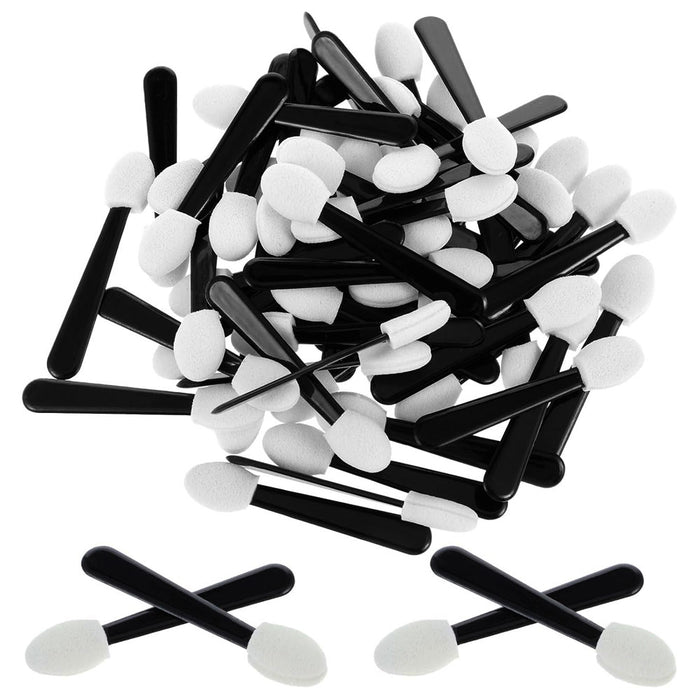 80 Pc Disposable Beauty Eyeshadow Applicator Sponges Small Makeup Brush Blender