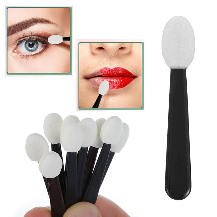 80 Pc Disposable Beauty Eyeshadow Applicator Sponges Small Makeup Brush Blender