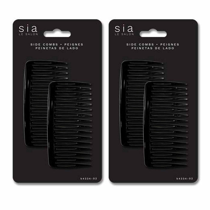 4 Side Combs Hair Clip Fork Styling Accessories Bride French Paris Fashion Style