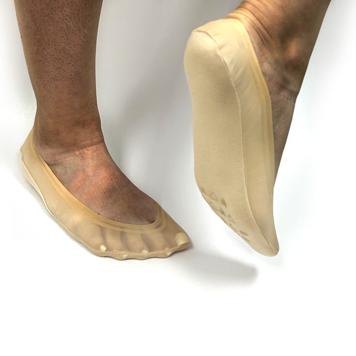 12 Pairs Nude No Show Socks Womens Invisible Liner Non Slip Low Cut Casual 9-11