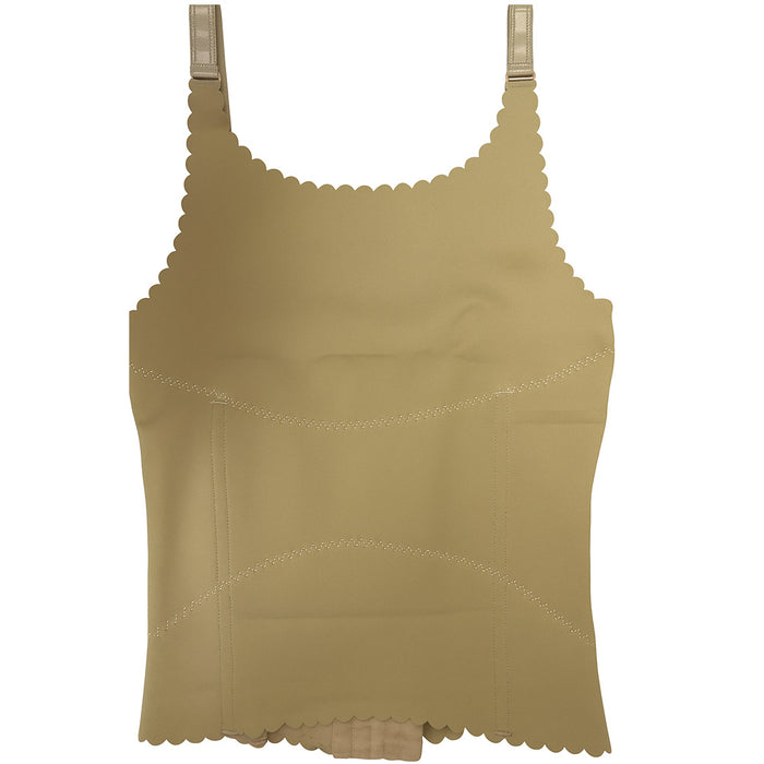 Waist Cincher Corset Shapewear for Women Tummy Control Body Shaper Beige Small