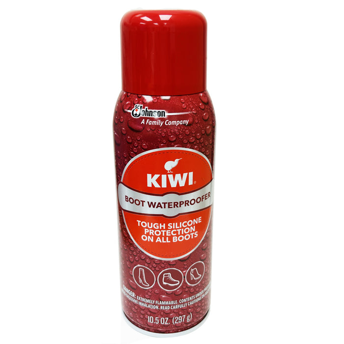 Kiwi Boot Silicone Waterproofer Protect Boots Leather Spray Stain Proofer 10.5oz