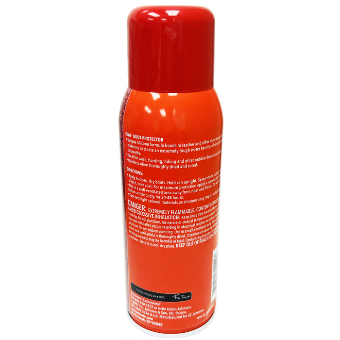 Kiwi Boot Silicone Waterproofer Protect Boots Leather Spray Stain Proofer 10.5oz