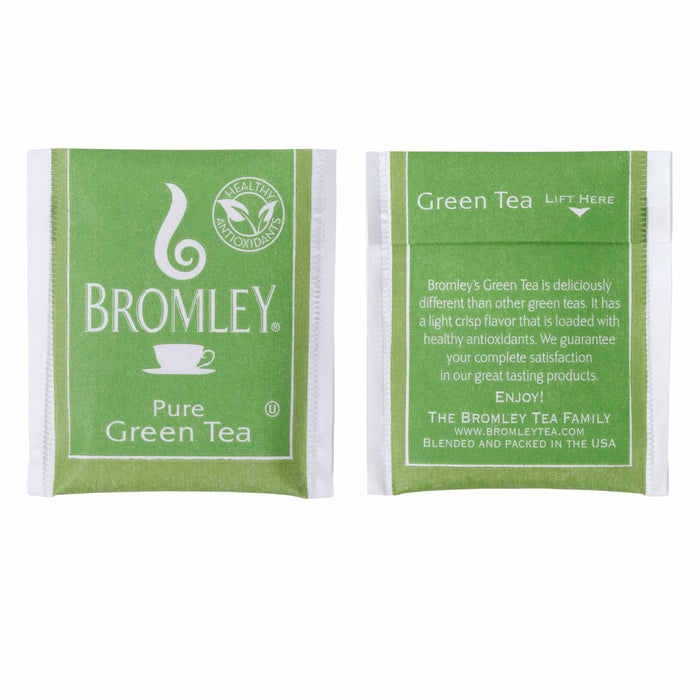 144 Ct Green Tea Bags 100% Natural Bromley Pure Premium Quality Hot Iced Drink