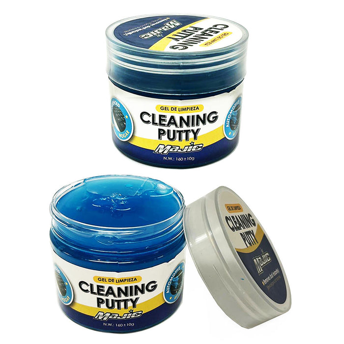 2 Pk Car Cleaning Gel Interior Detailing Auto Putty Dust Crevice Cleaner Slime