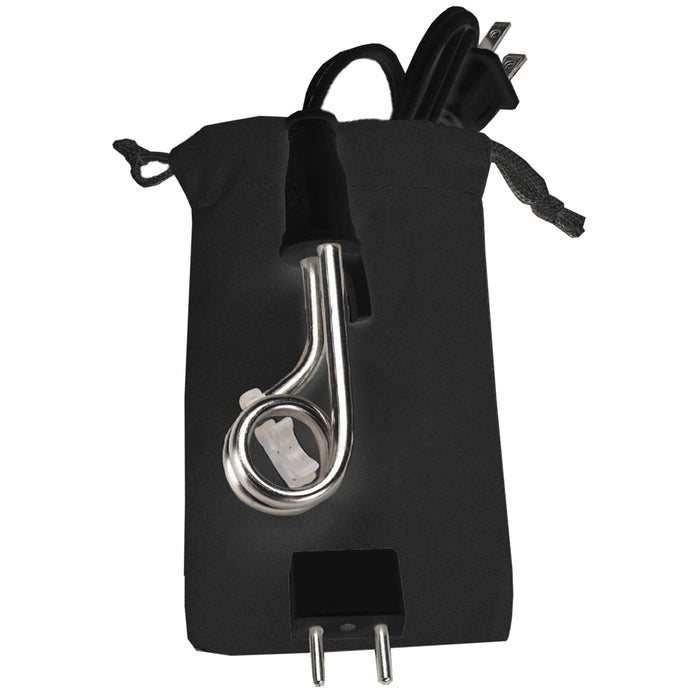 Lewis N Clark Water Heater Portable Electric Immersion Element Boiler Travel New