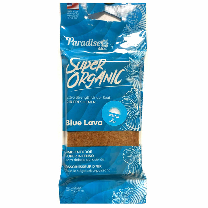 2 Pc Paradise Super Organic Blue Lava Scent Air Freshener Block Fragrance Stone