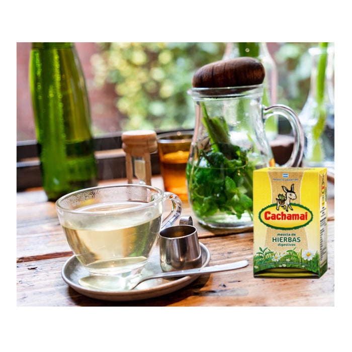 Cachamai Herbal Tea 20 Bags 100% Premium Supplement Drink Digestive Te Digestivo