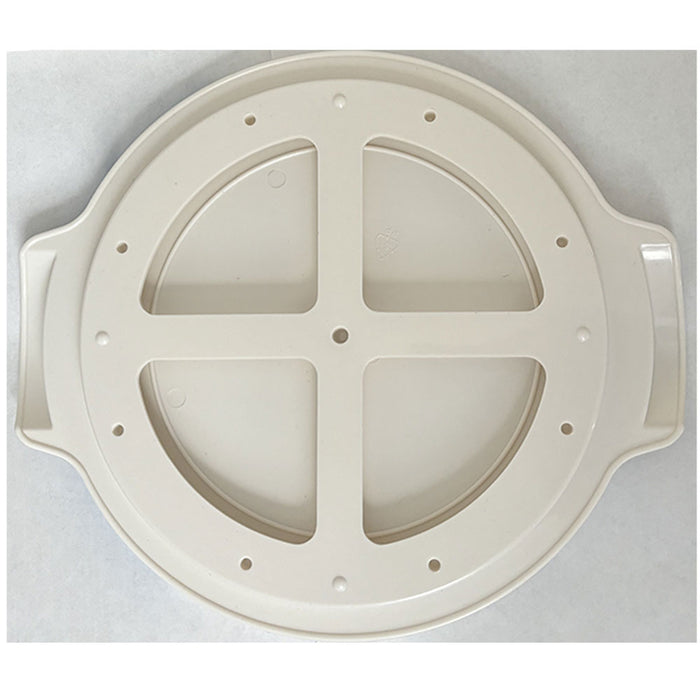 1 Multipurpose 9" Turntable Rotating Organizer Storage Swivel W/ Handles Kitchen