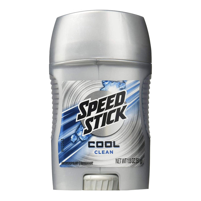 Men's Antiperspirant Deodorant Cool Clean Speed Stick 24-Hour Protection 1.8oz