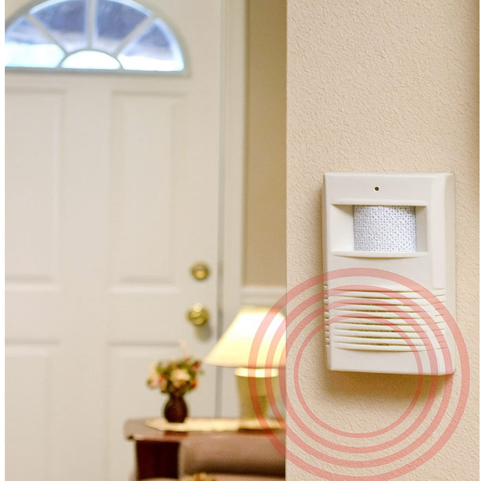 Wireless Entry Door Bell Welcome Motion Sensor Detector Gate Chime Alert Alarm