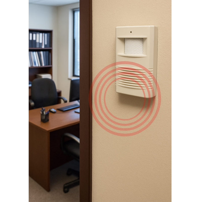 Wireless Entry Door Bell Welcome Motion Sensor Detector Gate Chime Alert Alarm