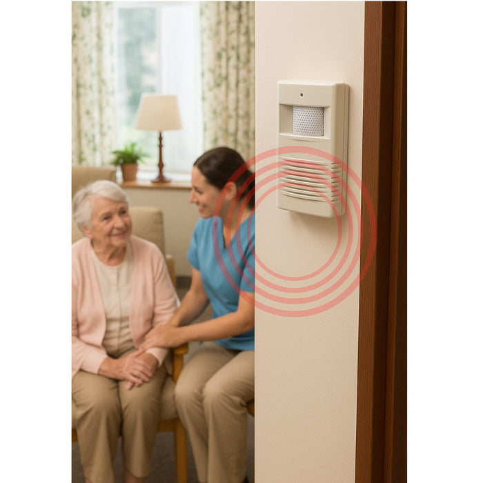 Wireless Entry Door Bell Welcome Motion Sensor Detector Gate Chime Alert Alarm