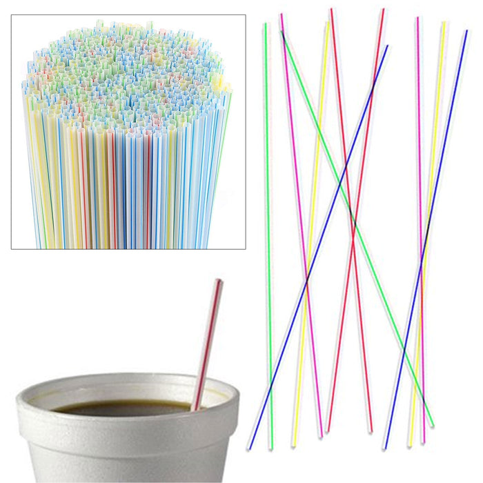 5000 Ct Coffee Stirrer Straws Bar 5" Sipper Cocktail Tea Sip Drink Mixer Bulk