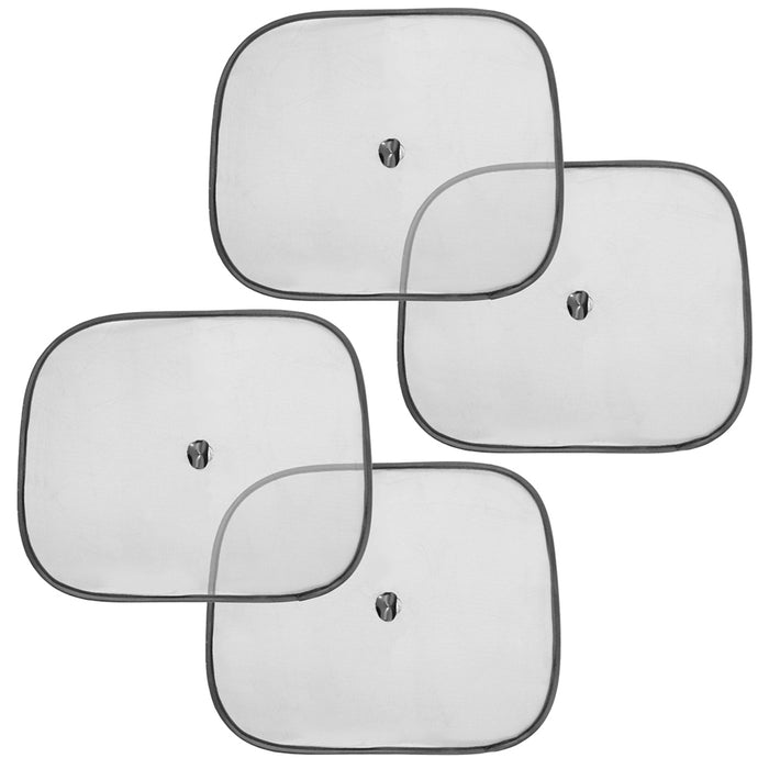 4 Pc Pop Up Auto Sun Shade Passenger Side Windows Heat Reflector Car SUV Truck