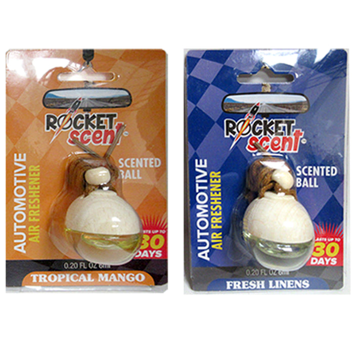 3 Pc Long Lasting Natural Car Oil Fragrance Hanging Air Freshener Scented Auto