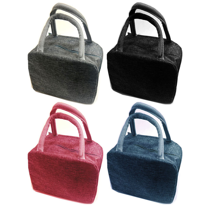 2 Pk Insulated Lunch Bag Cooler Lunchbox BPA Free Work School Men Women Kids