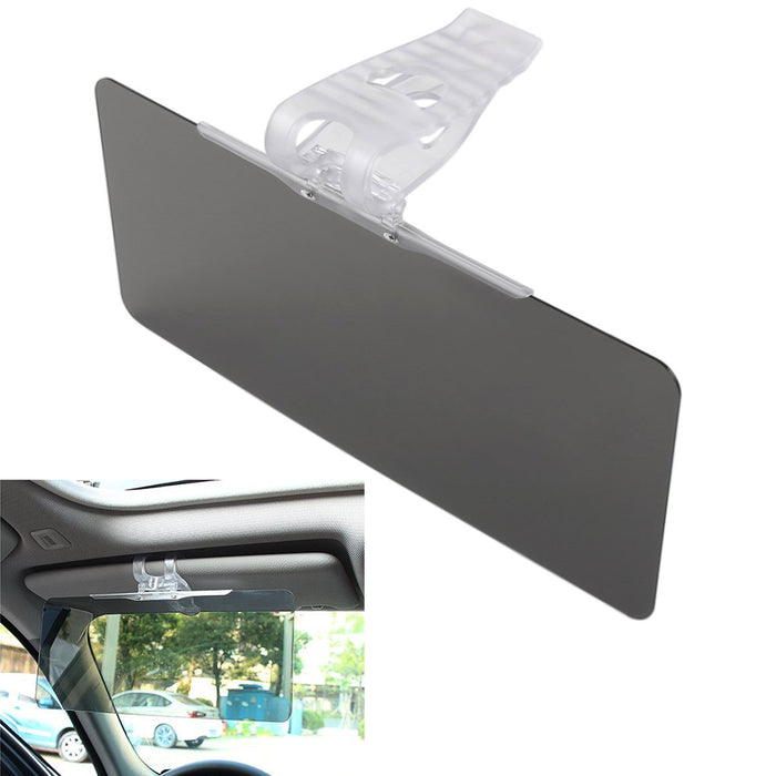 1 Pc Anti Glare Sun Visor Extender Clip On Day Night Vision Shield Driving View