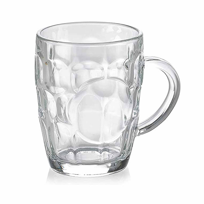 8 Pc Mini Beer Mugs 8.6oz Glass Cups Pilsner Crystal Glassware Coffee Tea Drink