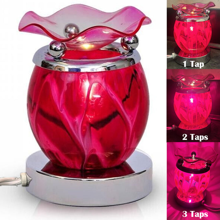 Pink Electric Lamp Scented Oil Warmer Tart Wax Burner Bulb Fragrance Diffusers