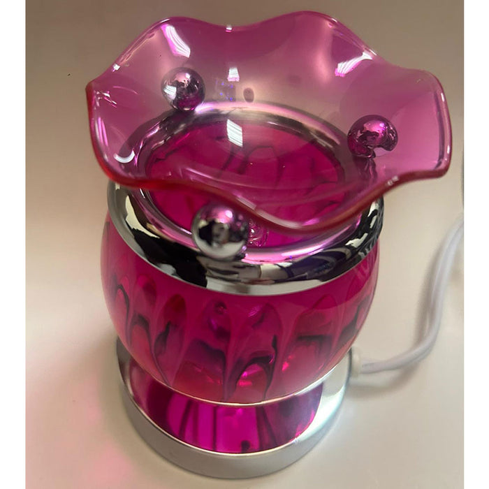 Pink Electric Lamp Scented Oil Warmer Tart Wax Burner Bulb Fragrance Diffusers