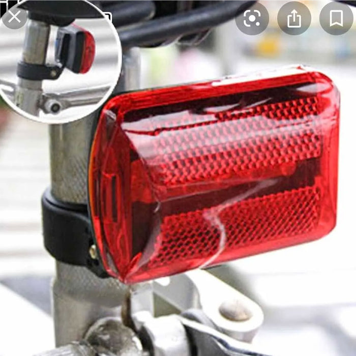 1 X Bike Tail 5 LED Light Headlight Bicycle Rear Cycling Blink Safety Flashlight