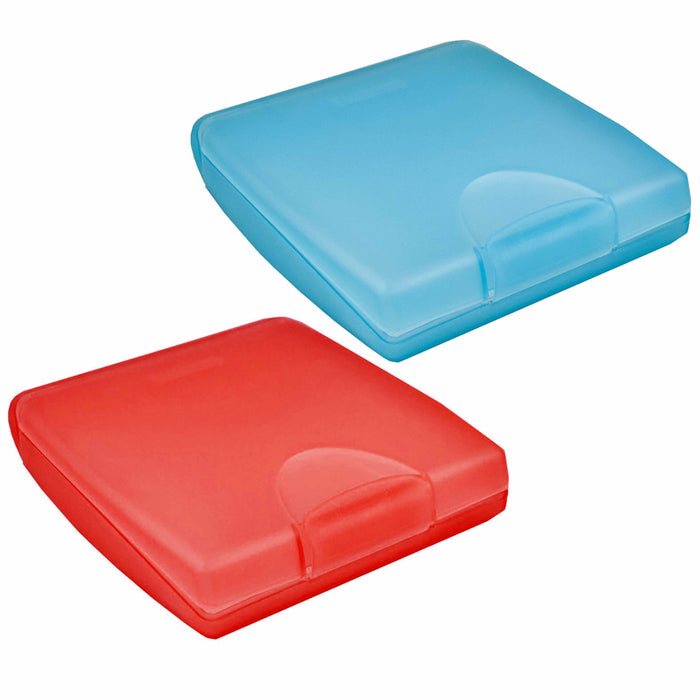 4 x DVD Case Organizer 12 Sleeve Disc CD Holder Media Storage Hard Wallet Album