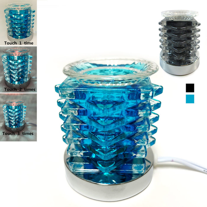 1 Electric Touch Aroma Lamp Oil Warmer Wax Burner Nite Lamp Dimmable Night Light