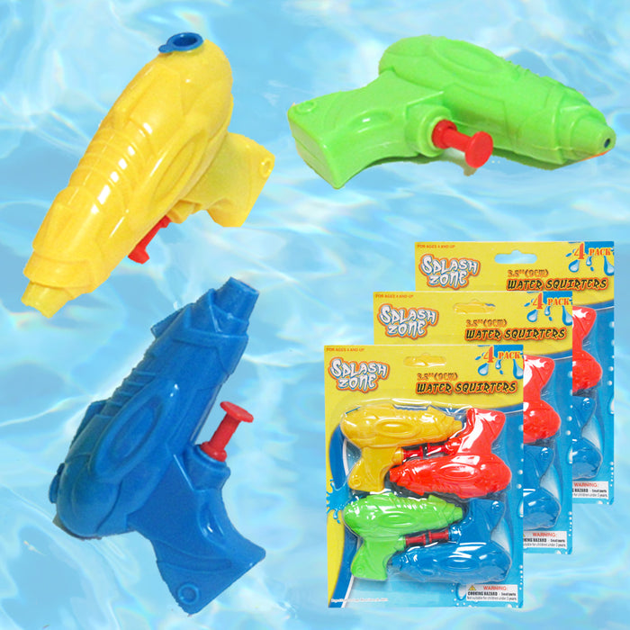 12 Blaster Water Shooter Pump Squirt Kids Toys Bathtub Play Pool Party Beach Fun