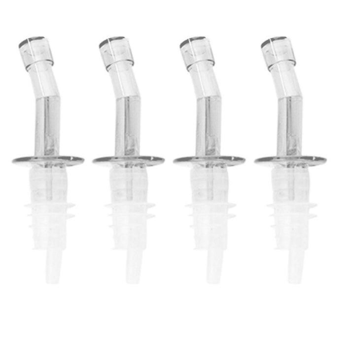 12 X Liquor Wine Oil Bottle Pourer Stopper Pour Spout Dispenser Flow Cap Plastic