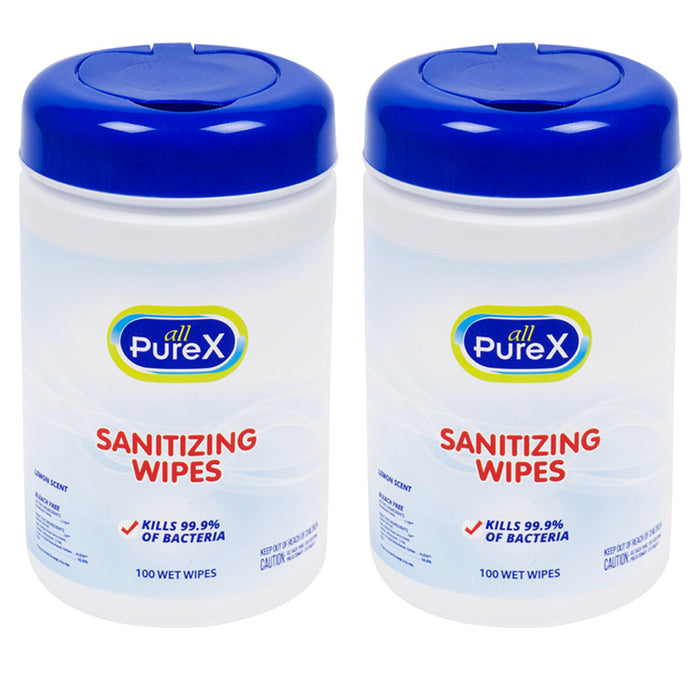 200ct Sanitizing Cleaning Wipes Wet Cloth Surface Cleaner Towelette Disposable