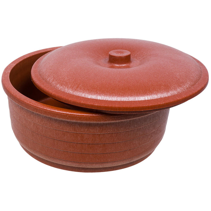 Large Mexican Tortilla Warmer Keeper Microwave Naan Pancake Pita Round 10.5" 2qt