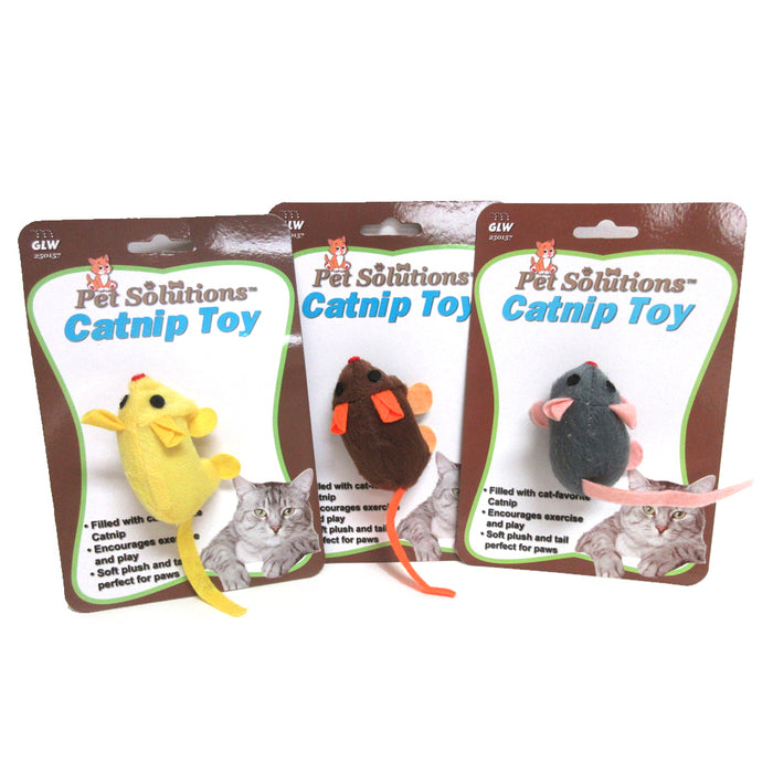 1 Cat Toy Mice Scratch Real Mouse Cat Chew Catnip Teeth Grinding Toys Pet Play