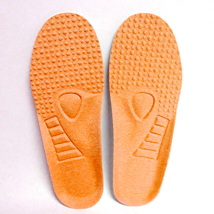 2 Pairs Padded Shoe Inner Soles Unisex Insoles Comfortable Cushion Size 8.5-9