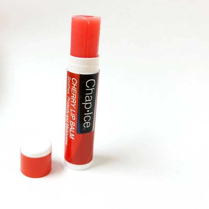 8pc Chap Ice Lip Balm Fruit Flavor 0.14 oz Variety Chapstick Women Heal Dry Lips