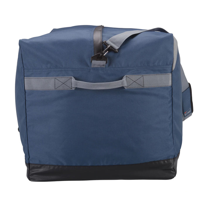 40" Blue Heavy Duty Polyester Waterproof Jumbo Duffel Bag Luggage Suitcase Safe