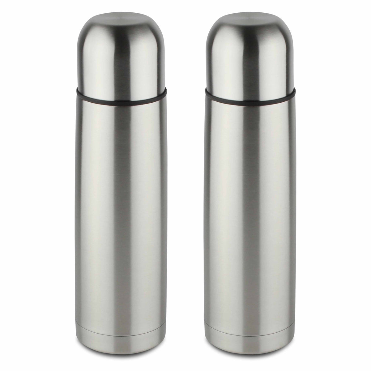 2 Large Insulated Thermo Vacuum Flask Coffee Mug Water Bottle Stainles —  AllTopBargains