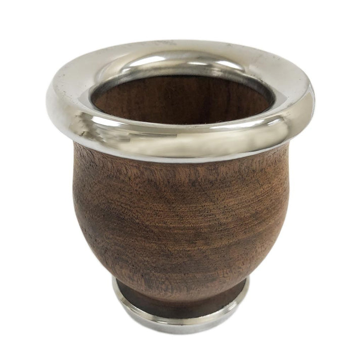 Mate Gourd Algarrobo Stainless Steel Cup Bombilla Straw Set To Drink Yerba Mate