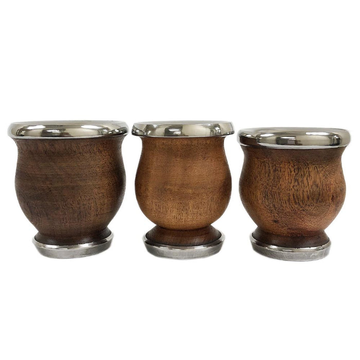 Mate Gourd Algarrobo Stainless Steel Cup Bombilla Straw Set To Drink Yerba Mate