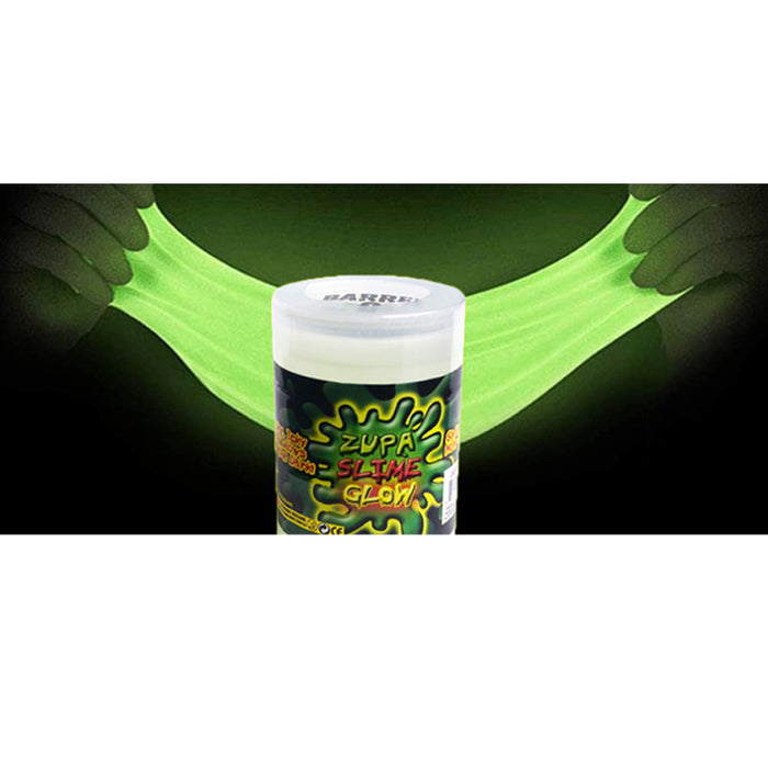 2 Pk Glow In The Dark Slime Goo Putty Kids Squeeze Squishy Non Toxic Party Favor