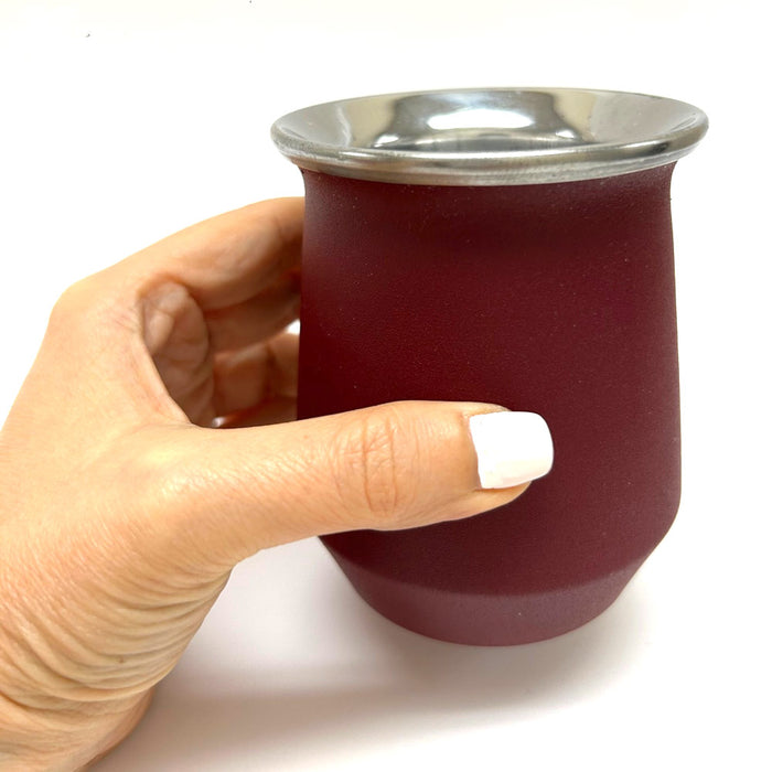 Argentina Yerba Mate Cup Tea Gourd Stainless Steel Bombilla Straw Set Kit Bgdy