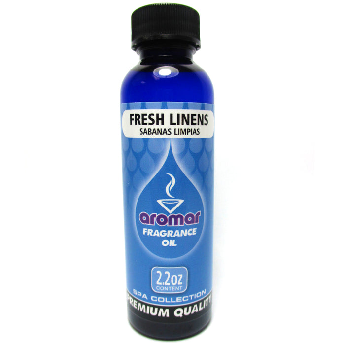 2 PCS Essential Oil Fresh Linen Aromatherapy Diffuse Air Burning Fragrance 2.2oz