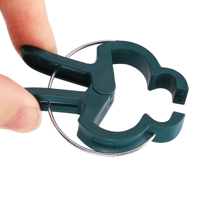 64 Pack Gentle Garden Plant Support Gripper Clips Veggie Flower Tree Stem Clamps